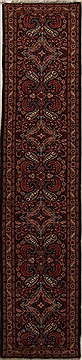 Persian Mehravan Blue Runner 13 to 15 ft Wool Carpet 15859