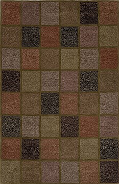 Modern Green Hand Tufted 5'0" X 8'0"  Area Rug 100-15862