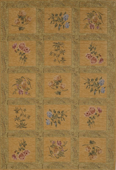 Modern Green Hand Knotted 53 X 77 Area Rug 100-15866 Image 0