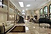 Sarouk Beige Machine Made 53 X 77 Area Rug 100-15868 Thumb 1