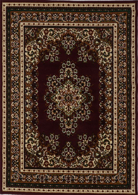 Kerman Red Machine Made 47 X 64  Area Rug 100-15869 Image 0