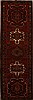 Heriz Red Runner Hand Knotted 37 X 112  Area Rug 250-15873 Thumb 0