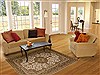 Isfahan Beige Machine Made 53 X 77 Area Rug 150-15874 Thumb 4