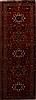 Hamedan Red Runner Hand Knotted 38 X 106  Area Rug 250-15885 Thumb 0