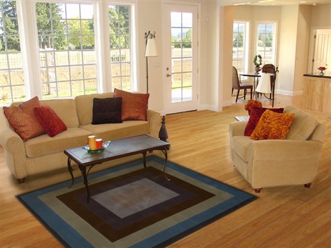Modern Multicolor Hand Tufted 50 X 80 Area Rug 100-15887 Image 4