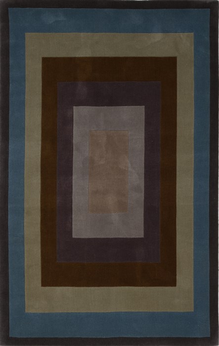 Modern Multicolor Hand Tufted 50 X 80 Area Rug 100-15887 Image 0