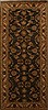 Pishavar Green Runner Hand Knotted 43 X 99  Area Rug 250-15901 Thumb 0