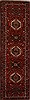 Karajeh Red Runner Hand Knotted 35 X 116  Area Rug 250-15904 Thumb 0