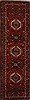 Karajeh Red Runner Hand Knotted 35 X 116  Area Rug 250-15904 Thumb 0