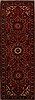 Heriz Red Runner Hand Knotted 39 X 111  Area Rug 250-15907 Thumb 0