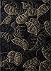 Modern Black Machine Made 54 X 76  Area Rug 100-15908 Thumb 0