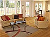 Modern Beige Machine Made 52 X 72 Area Rug 100-15909 Thumb 5