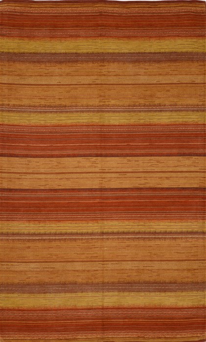 Modern Orange Hand Tufted 50 X 80 Area Rug 100-15916 Image 0