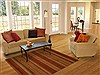 Modern Orange Hand Tufted 50 X 80  Area Rug 100-15916 Thumb 4