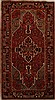 Hamedan Red Runner Flat Woven 52 X 96  Area Rug 250-15918 Thumb 0