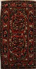 Bakhtiar Red Runner Hand Knotted 51 X 104  Area Rug 250-15920 Thumb 0