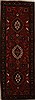 Hamedan Red Runner Hand Knotted 311 X 114  Area Rug 250-15922 Thumb 0