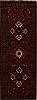 Hamedan Red Runner Hand Knotted 310 X 1010  Area Rug 250-15938 Thumb 0