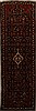 Tabriz Black Runner Hand Knotted 35 X 1010  Area Rug 250-15942 Thumb 0
