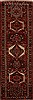 Karajeh Red Runner Hand Knotted 38 X 116  Area Rug 250-15954 Thumb 0