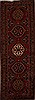 Hamedan Red Runner Hand Knotted 310 X 112  Area Rug 250-15957 Thumb 0