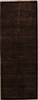 Gabbeh Brown Runner Hand Knotted 30 X 80  Area Rug 250-15971 Thumb 0