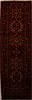 Karajeh Red Runner Hand Knotted 36 X 111  Area Rug 250-15982 Thumb 0