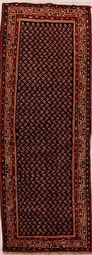 Persian Mussel Blue Runner 10 to 12 ft Wool Carpet 15989