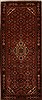 Hossein Abad Red Runner Hand Knotted 47 X 111  Area Rug 250-15992 Thumb 0