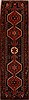 Hamedan Blue Runner Hand Knotted 37 X 127  Area Rug 250-15994 Thumb 0
