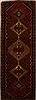 Hamedan Red Runner Hand Knotted 35 X 911  Area Rug 250-15998 Thumb 0