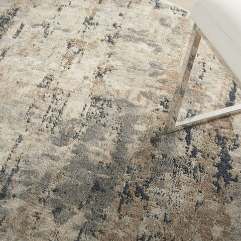 Nourison Concerto Beige Round 40 X 40 Area Rug 805-150099 Image 7
