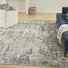 Nourison Concerto Grey 710 X 910 Area Rug  805-150110 Thumb 1