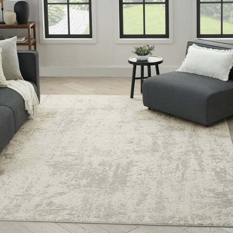 Nourison Concerto Beige 710 X 910 Area Rug 805-150112 Image 1