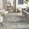 Nourison Concerto Grey 710 X 910 Area Rug  805-150172 Thumb 1