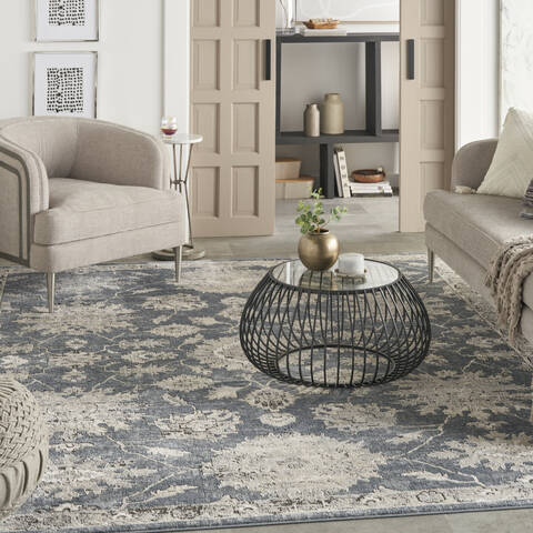 Nourison Concerto Blue 710 X 910 Area Rug 805-150182 Image 1