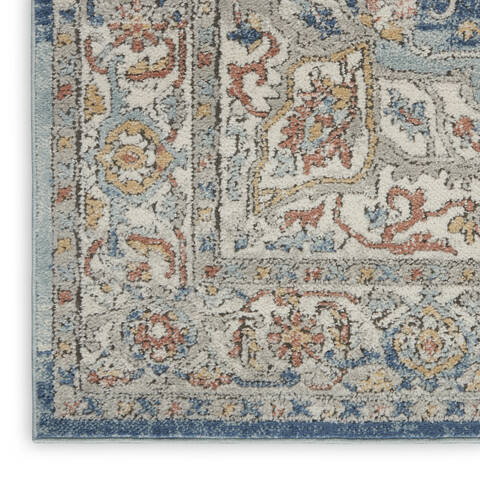 Nourison Concerto Blue 710 X 910 Area Rug 805-150197 Image 4