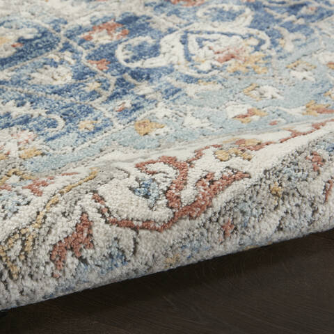 Nourison Concerto Blue 710 X 910 Area Rug 805-150197 Image 6