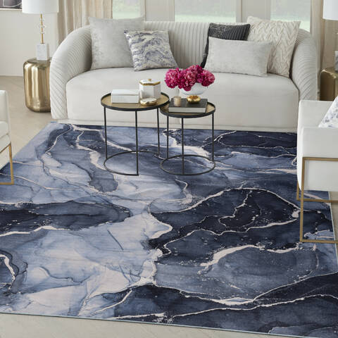Nourison Daydream Blue 710 X 910 Area Rug  805-150513 Image 1