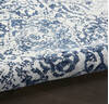Nourison Damask Blue Round 80 X 80 Area Rug 805-150541 Thumb 6