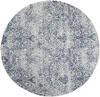 Nourison Damask Blue Round 80 X 80 Area Rug 805-150541 Thumb 0