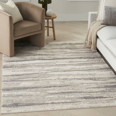 Nourison Eco-Friendly Multicolor 60 X 90 Area Rug  805-150567 Image 1