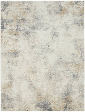 Nourison Ck005 Enchanting Grey Rectangle 8x10 ft Polypropylene and Polyester Carpet 150579