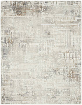 Nourison Ck005 Enchanting Beige Rectangle 8x10 ft Polypropylene and Polyester Carpet 150628