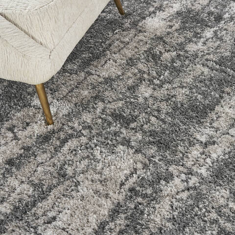 Nourison Luxurious Shag Beige 710 X 910 Area Rug  805-151690 Image 7