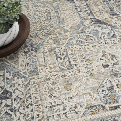 Nourison Nyle Beige 53 X 710 Area Rug 805-152566 Image 7
