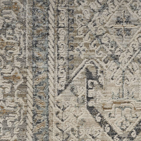 Nourison Nyle Grey 53 X 710 Area Rug 805-152567 Image 5