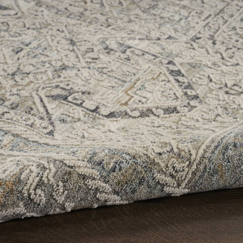 Nourison Nyle Grey 53 X 710 Area Rug 805-152567 Image 6