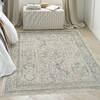 Nourison Nyle Grey 53 X 710 Area Rug 805-152567 Thumb 1