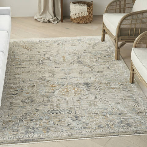 Nourison Nyle Beige 53 X 710 Area Rug 805-152606 Image 1